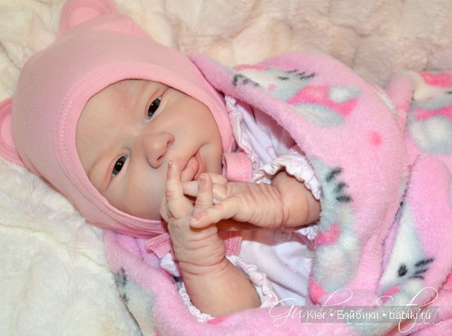 Моя реалистичная кукла реборн Cati