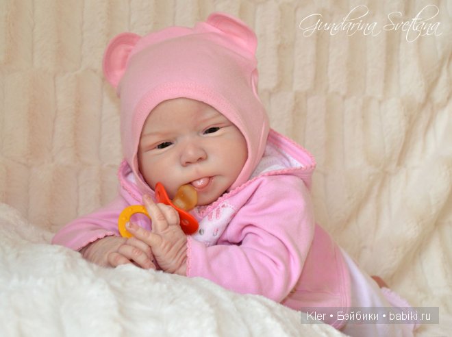 Моя реалистичная кукла реборн Cati