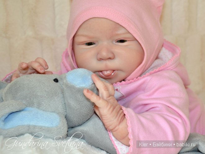 Моя реалистичная кукла реборн Cati