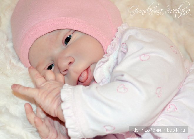 Моя реалистичная кукла реборн Cati (фото 9)