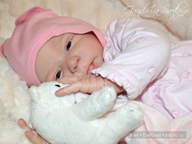Моя реалистичная кукла реборн Cati
