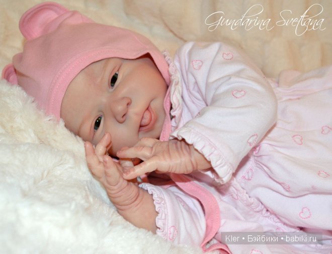 Моя реалистичная кукла реборн Cati (фото 6)