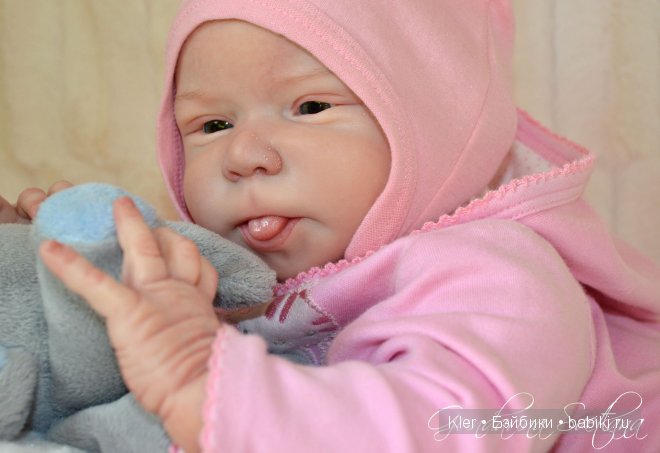 Моя реалистичная кукла реборн Cati