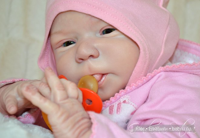 Моя реалистичная кукла реборн Cati