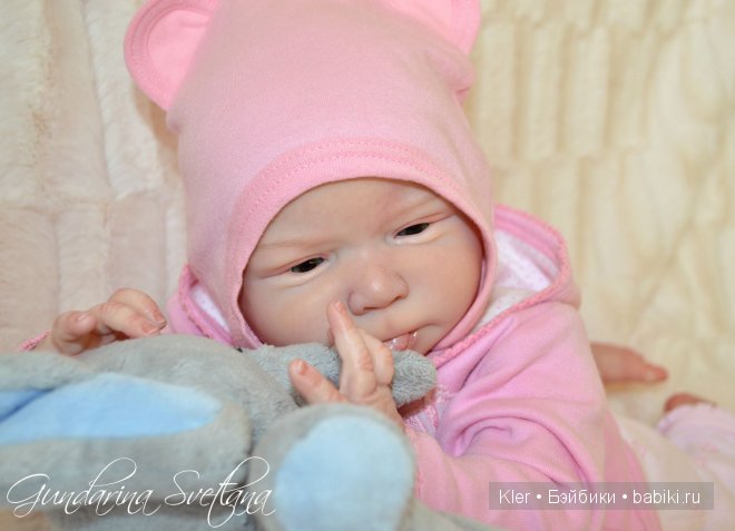 Моя реалистичная кукла реборн Cati