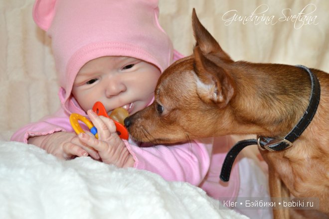 Моя реалистичная кукла реборн Cati