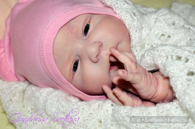 Моя реалистичная кукла реборн Cati