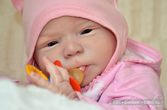 Моя реалистичная кукла реборн Cati