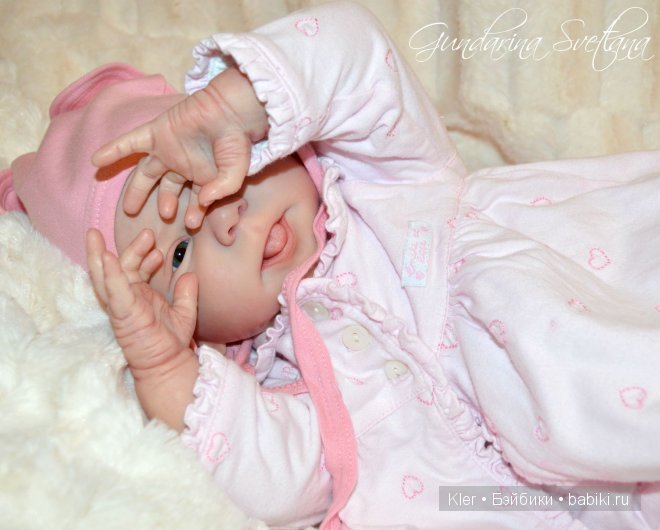 Моя реалистичная кукла реборн Cati (фото 7)