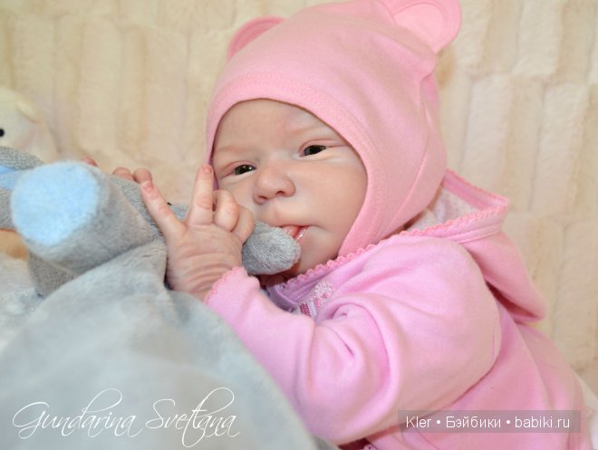 Моя реалистичная кукла реборн Cati