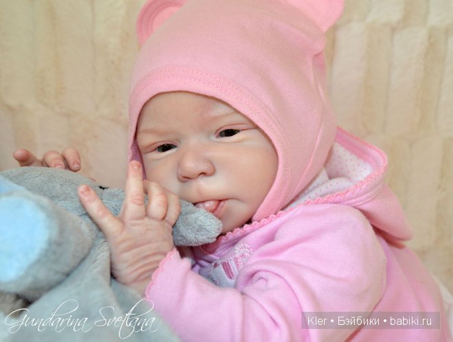 Моя реалистичная кукла реборн Cati