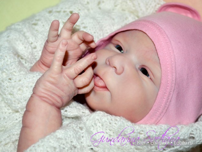 Моя реалистичная кукла реборн Cati (фото 3)