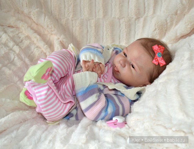 Моя нежная малышка реборн Кати