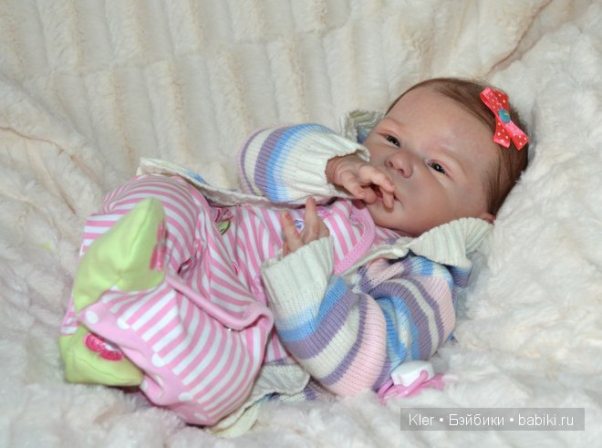 Моя нежная малышка реборн Кати