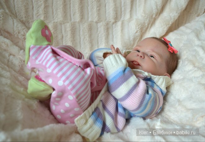 Моя нежная малышка реборн Кати