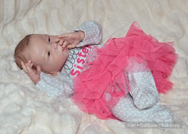 Моя нежная малышка реборн Кати