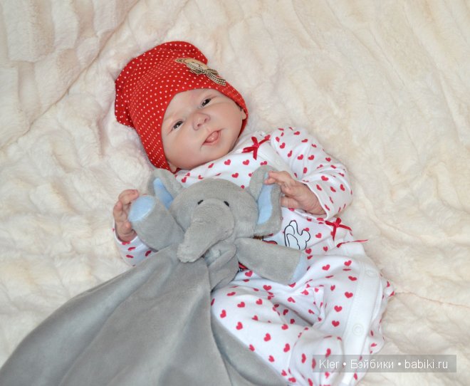 Моя нежная малышка реборн Кати