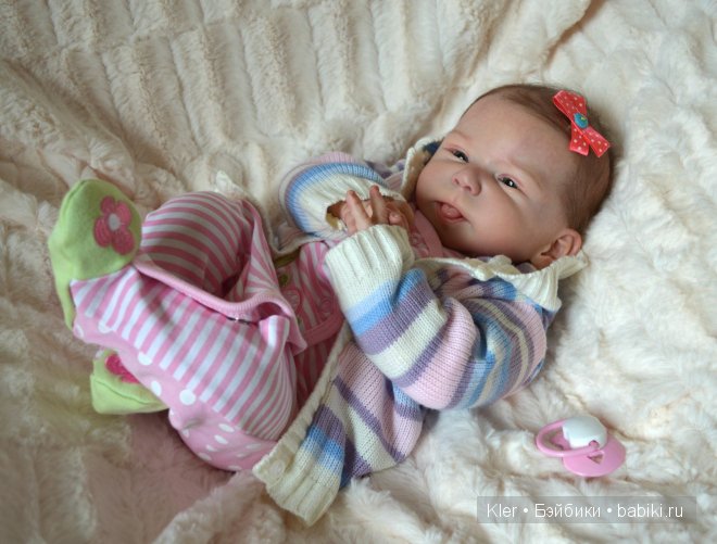 Моя нежная малышка реборн Кати
