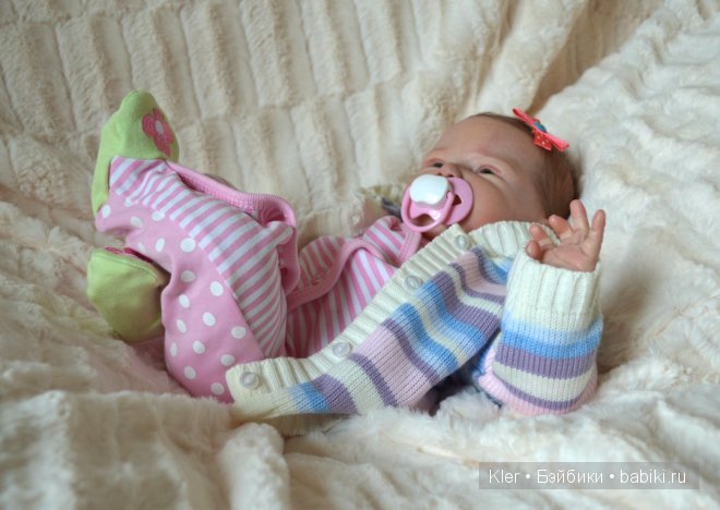 Моя нежная малышка реборн Кати