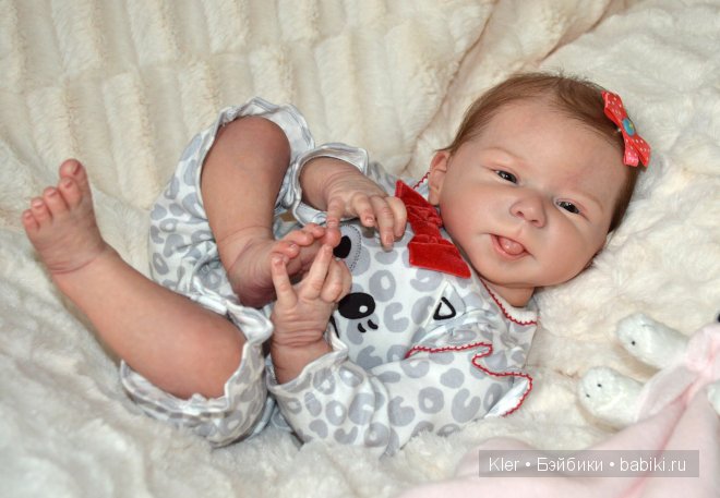 Моя нежная малышка реборн Кати