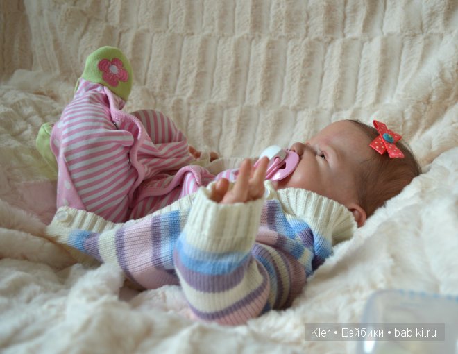 Моя нежная малышка реборн Кати