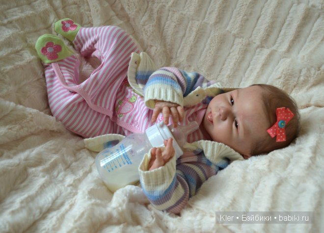 Моя нежная малышка реборн Кати