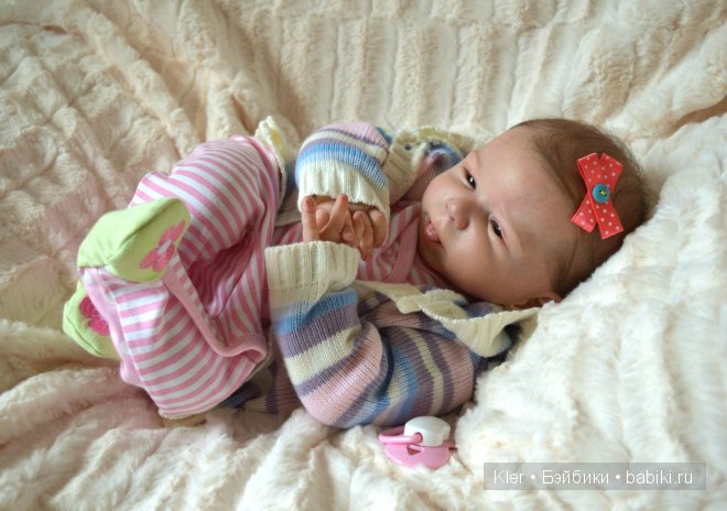 Моя нежная малышка реборн Кати