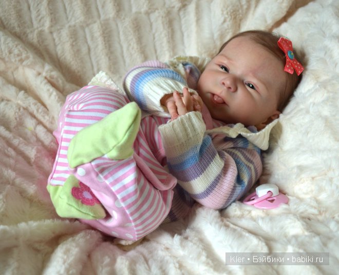 Моя нежная малышка реборн Кати