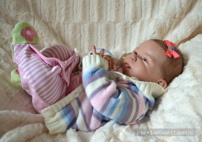 Моя нежная малышка реборн Кати