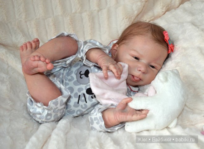 Моя нежная малышка реборн Кати