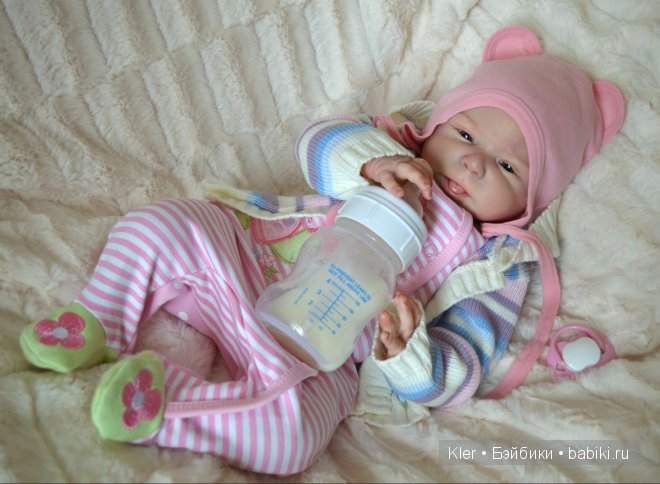 Моя нежная малышка реборн Кати