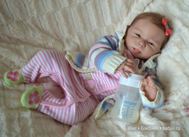 Моя нежная малышка реборн Кати