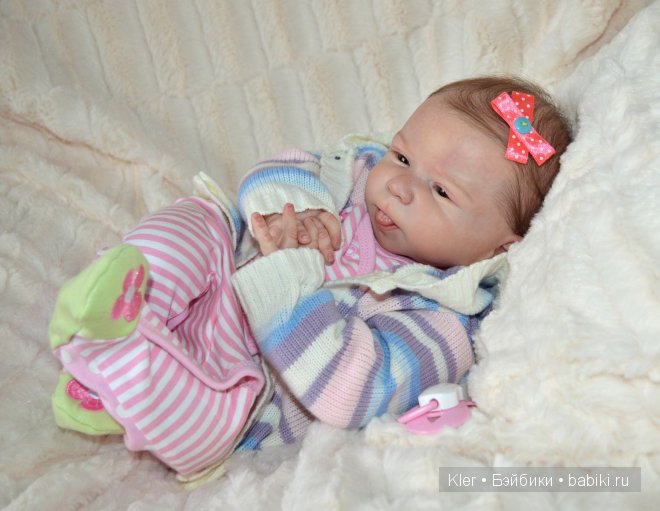 Моя нежная малышка реборн Кати