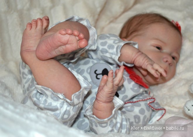 Моя нежная малышка реборн Кати