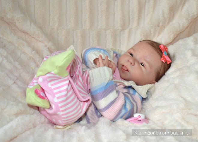 Моя нежная малышка реборн Кати