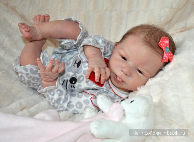 Моя нежная малышка реборн Кати