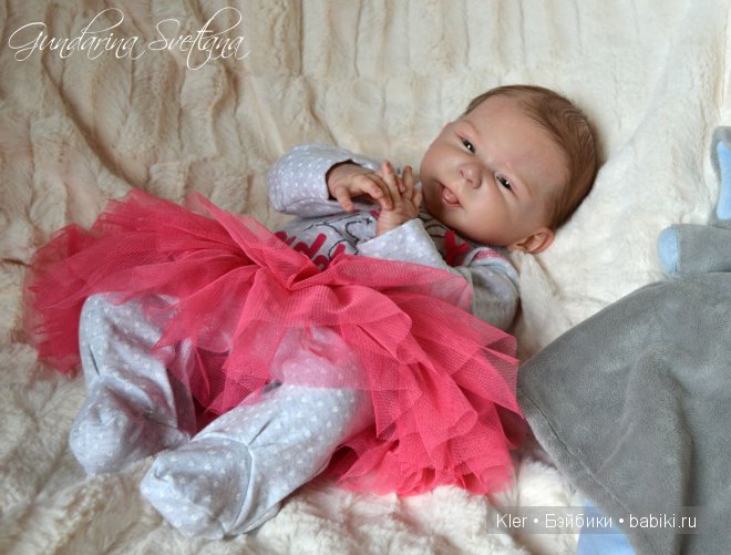 Моя нежная малышка реборн Кати
