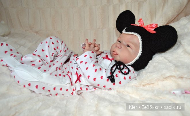 Моя нежная малышка реборн Кати