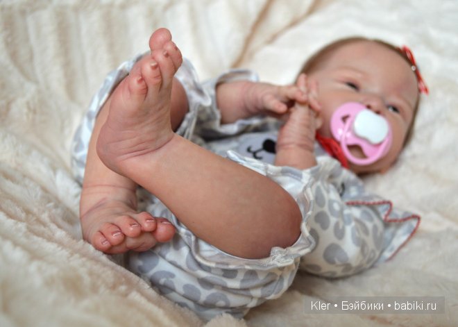 Моя нежная малышка реборн Кати