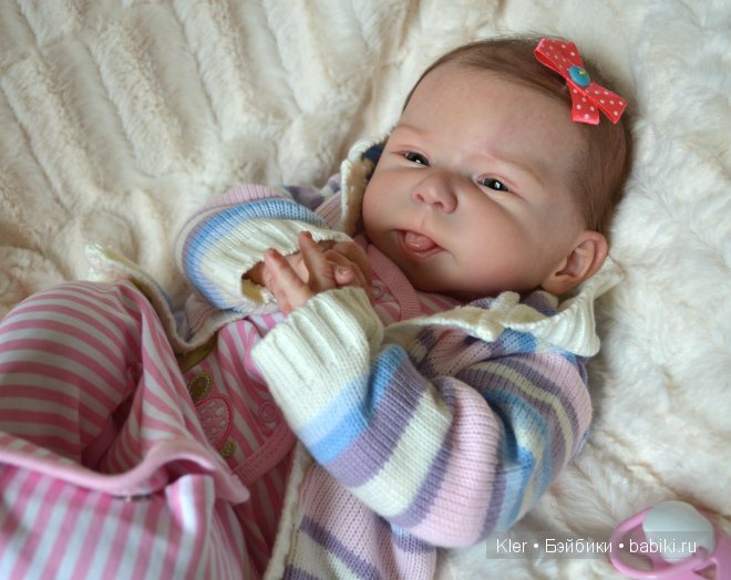 Моя нежная малышка реборн Кати