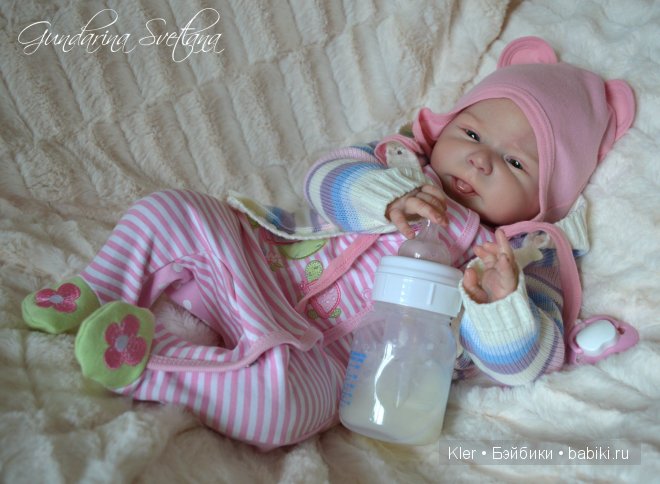 Моя нежная малышка реборн Кати