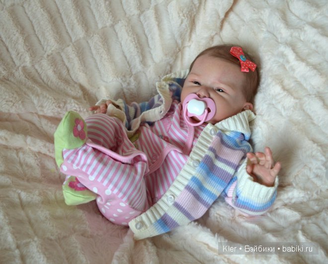 Моя нежная малышка реборн Кати