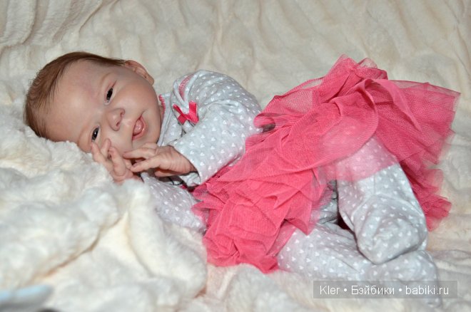 Моя нежная малышка реборн Кати