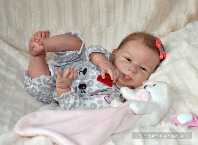 Моя нежная малышка реборн Кати