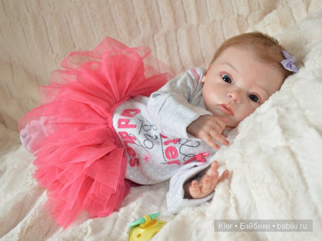 Моя реалистичная малышка реборн Ливия