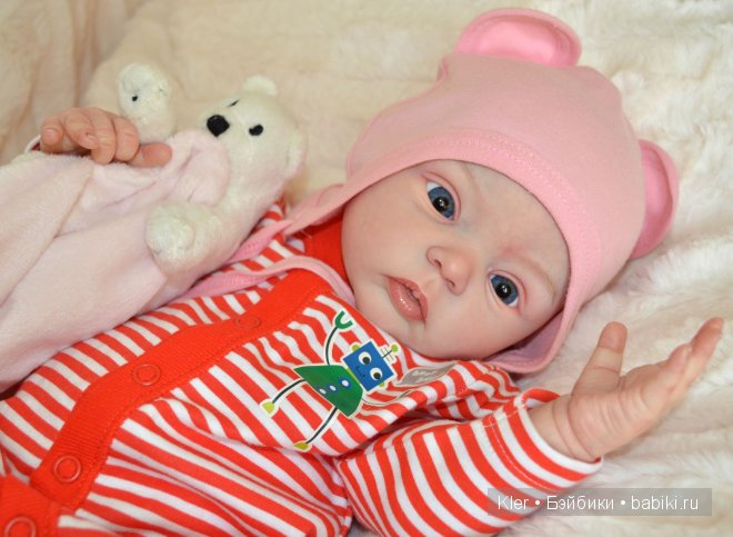 Моя реалистичная малышка реборн Ливия (фото 8)