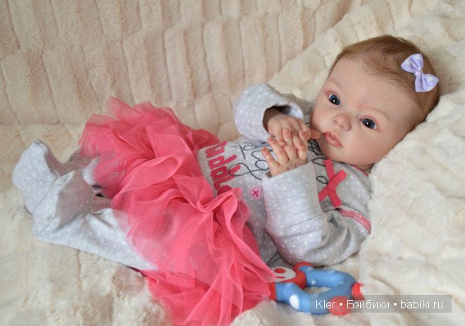 Моя реалистичная малышка реборн Ливия