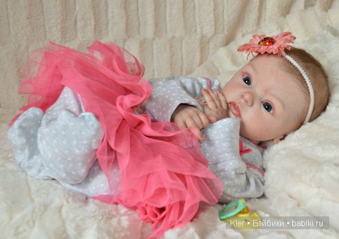 Моя реалистичная малышка реборн Ливия