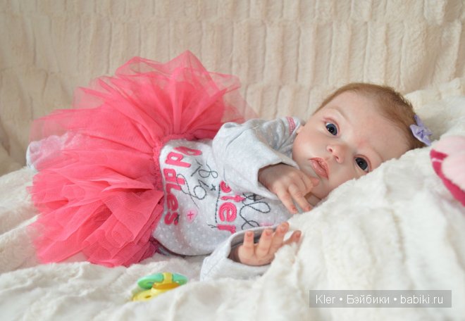 Моя реалистичная малышка реборн Ливия