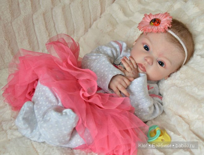 Моя реалистичная малышка реборн Ливия